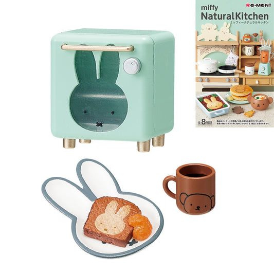 Miffy | Re-ment | Natural Kitchen | Toaster-Szenenfiguren-Set