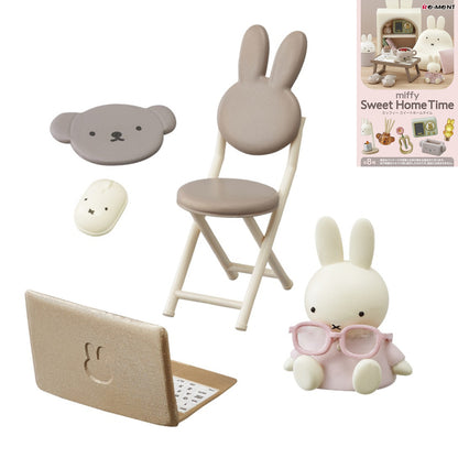 Miffy | Re-ment | Sweet Home Time | Remote Work Scenary Figure