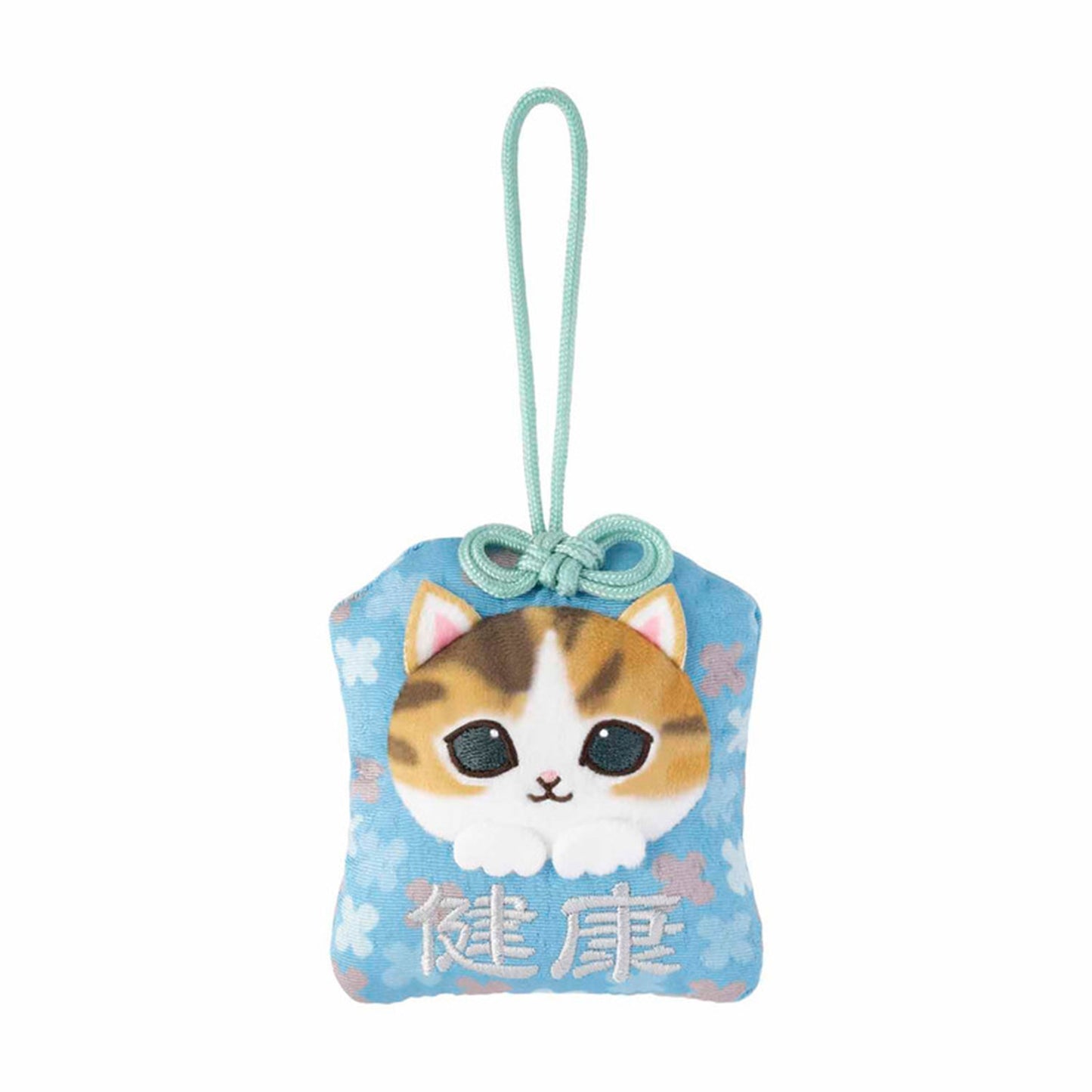 PRE-ORDER | Mofusand | Japanese! Souvenir Lottery | Blue Amulet (Health) Keychain Mini Plush | Online Limited