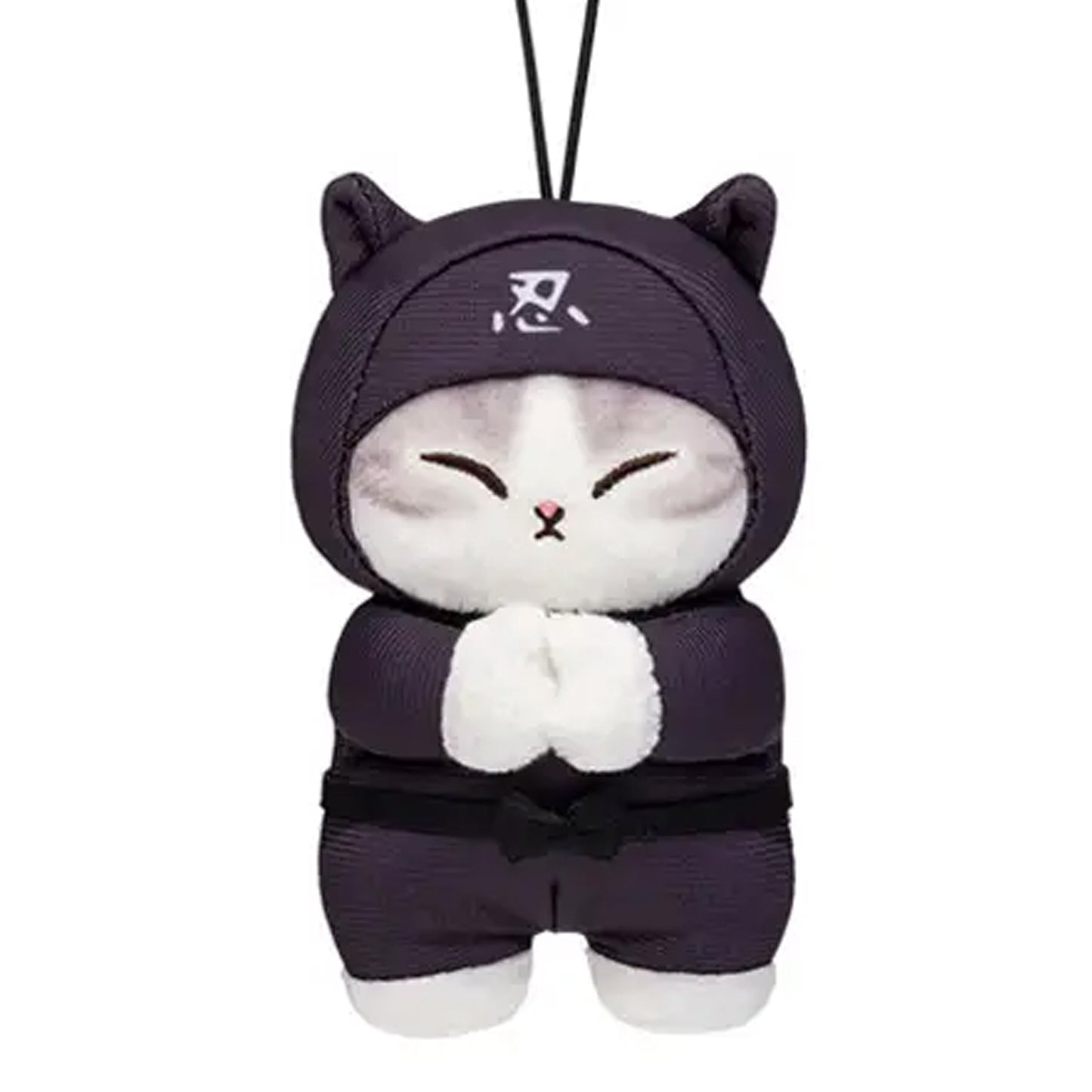 Mofusand | Ninja Series | Black (Technique) Keychain Mini Plush