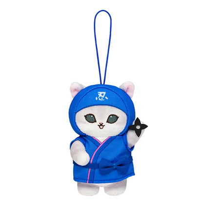 Mofusand | Ninja Series | Navy (Shuriken) Keychain Mini Plush