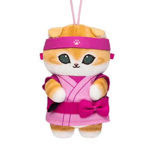 Mofusand | Ninja Series | Pink (Kunai) Keychain Mini Plush