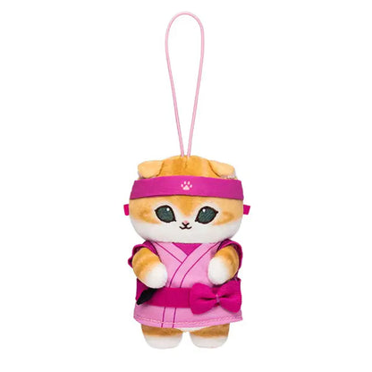 Mofusand | Ninja Series | Pink (Kunai) Keychain Mini Plush