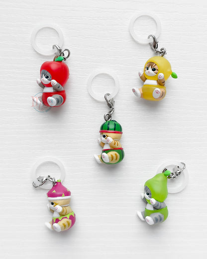 Mofusand | Mejirushi Personal Marker 3: Fruit | Pear Keychain Figure