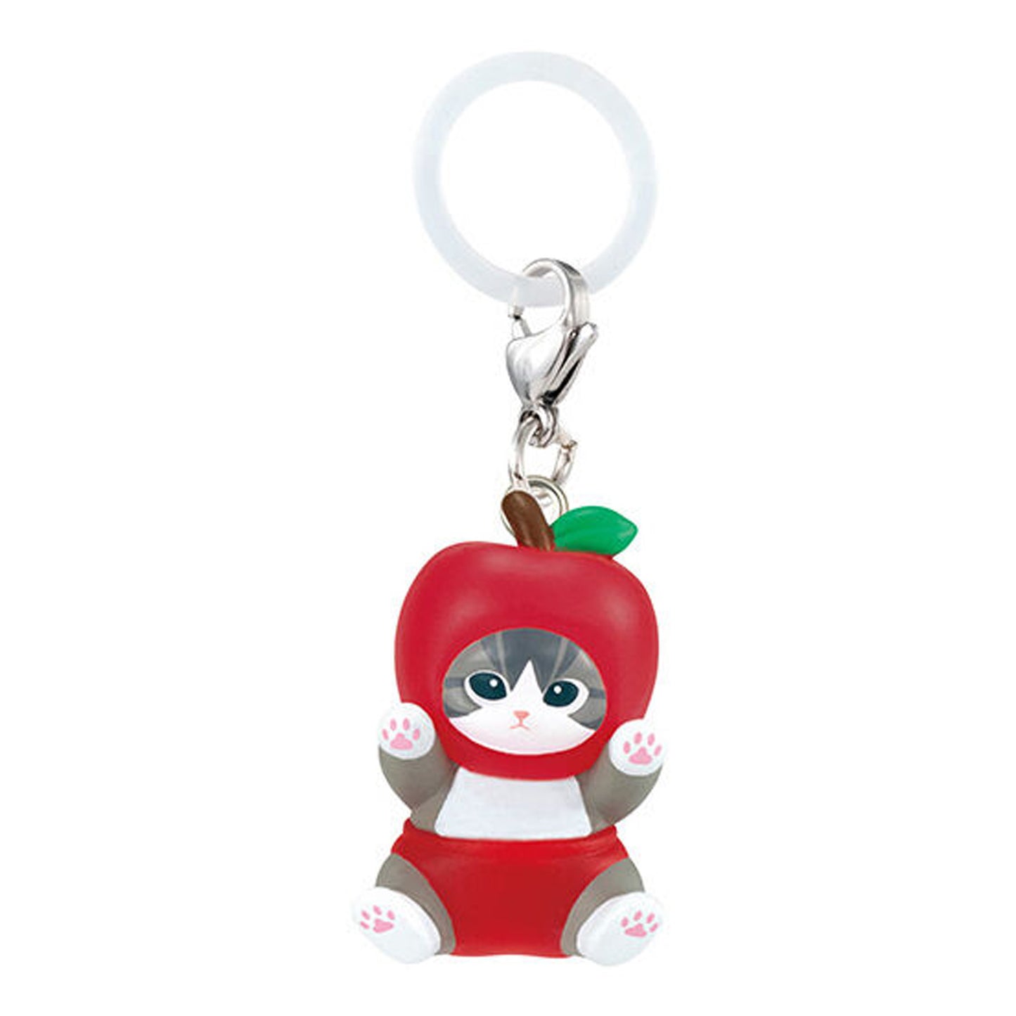 Mofusand | Mejirushi Personal Marker 3: Fruit | Apple Keychain Mini Figure