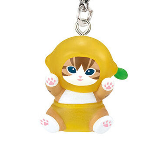 Mofusand | Mejirushi Personal Marker 3: Fruit | Lemon Keychain Mini Figure