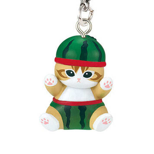 Mofusand | Mejirushi Personal Marker 3: Fruit | Watermelon Keychain Mini Figure
