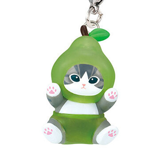 Mofusand | Mejirushi Personal Marker 3: Fruit | Pear Keychain Mini Figure