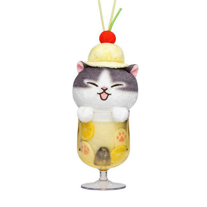 Mofusand | Cream Soda | Cream Cat (Green Soda) Mascot Mini Plush