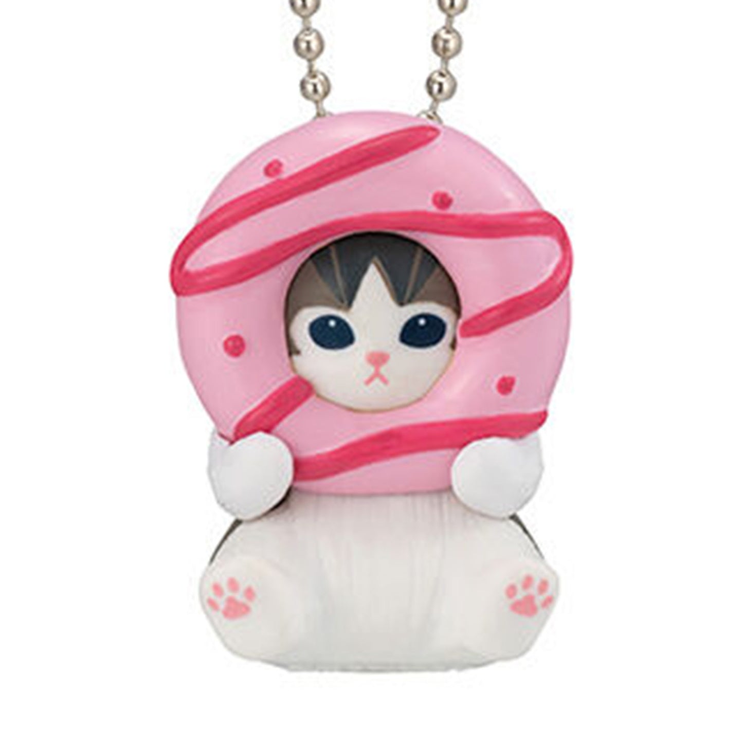 Mofusand | Donut Cat | Pink Keychain Mini Figure