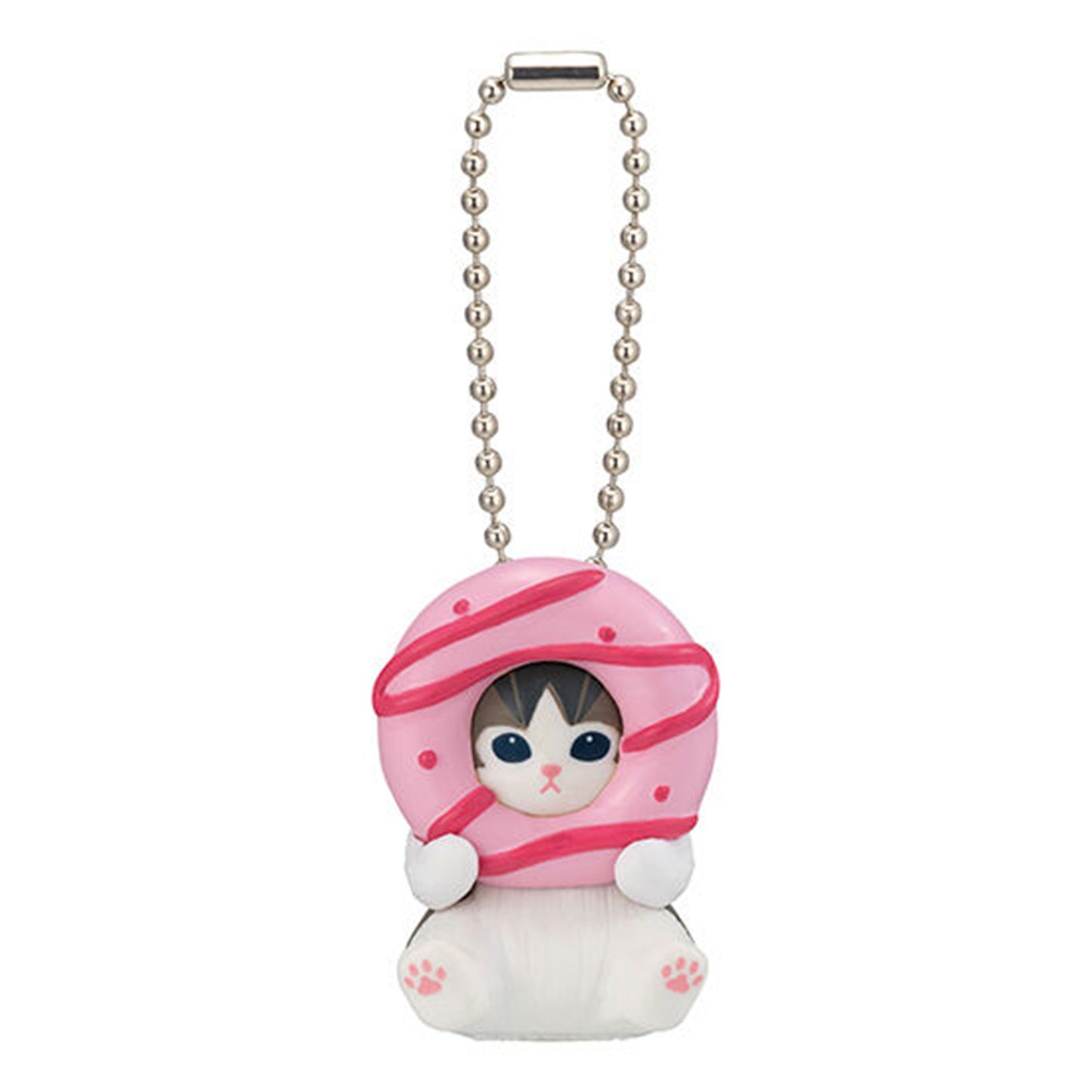 Mofusand | Donut Cat | Pink Keychain Mini Figure