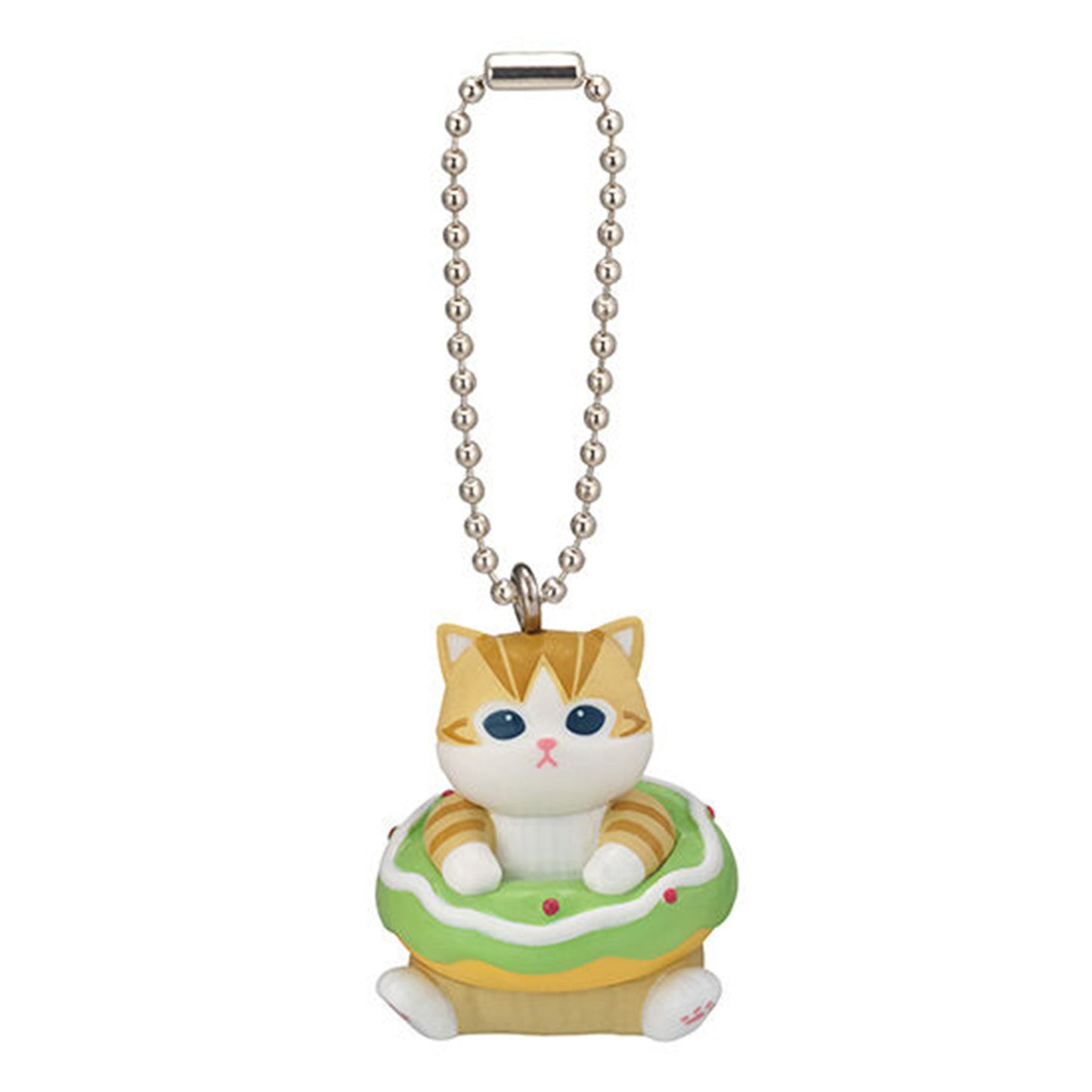 Mofusand | Donut Cat | Green Keychain Mini Figure