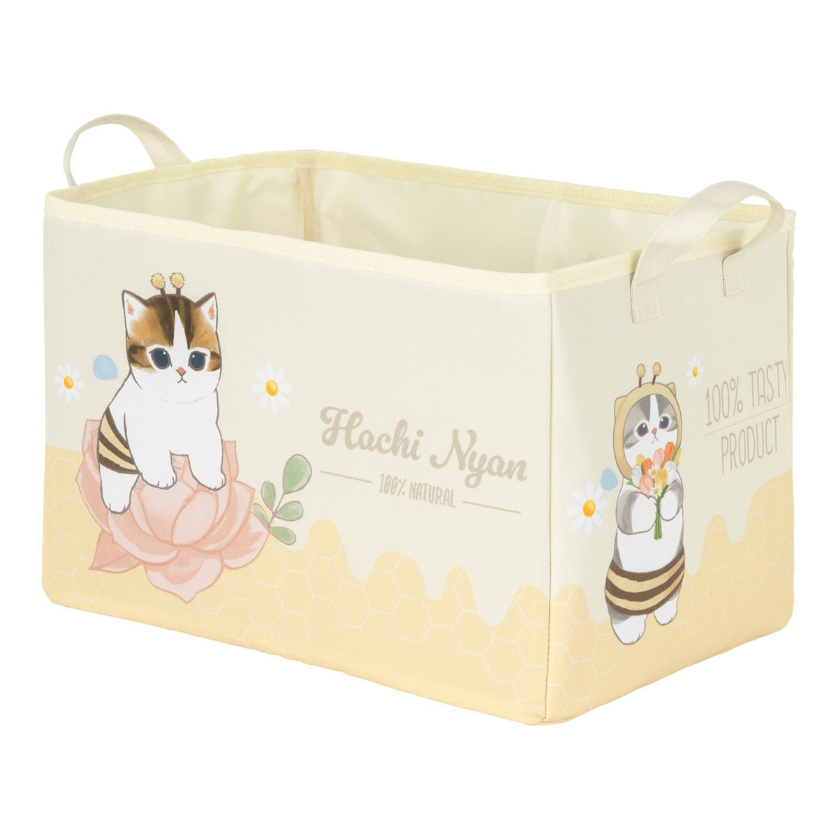 PRE-ORDER | Mofusand | Full of Hachinyan Bee Lottery | Honeycomb Fabric Foldable Storage Basket | Ichiban Kuji
