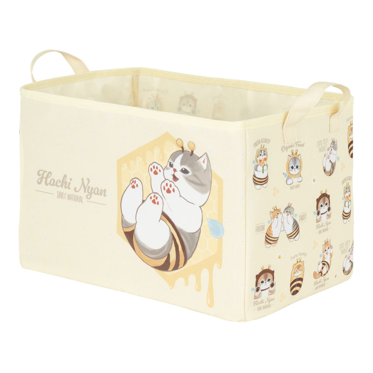 PRE-ORDER | Mofusand | Full of Hachinyan Bee Lottery | Honeycomb Fabric Foldable Storage Basket | Ichiban Kuji