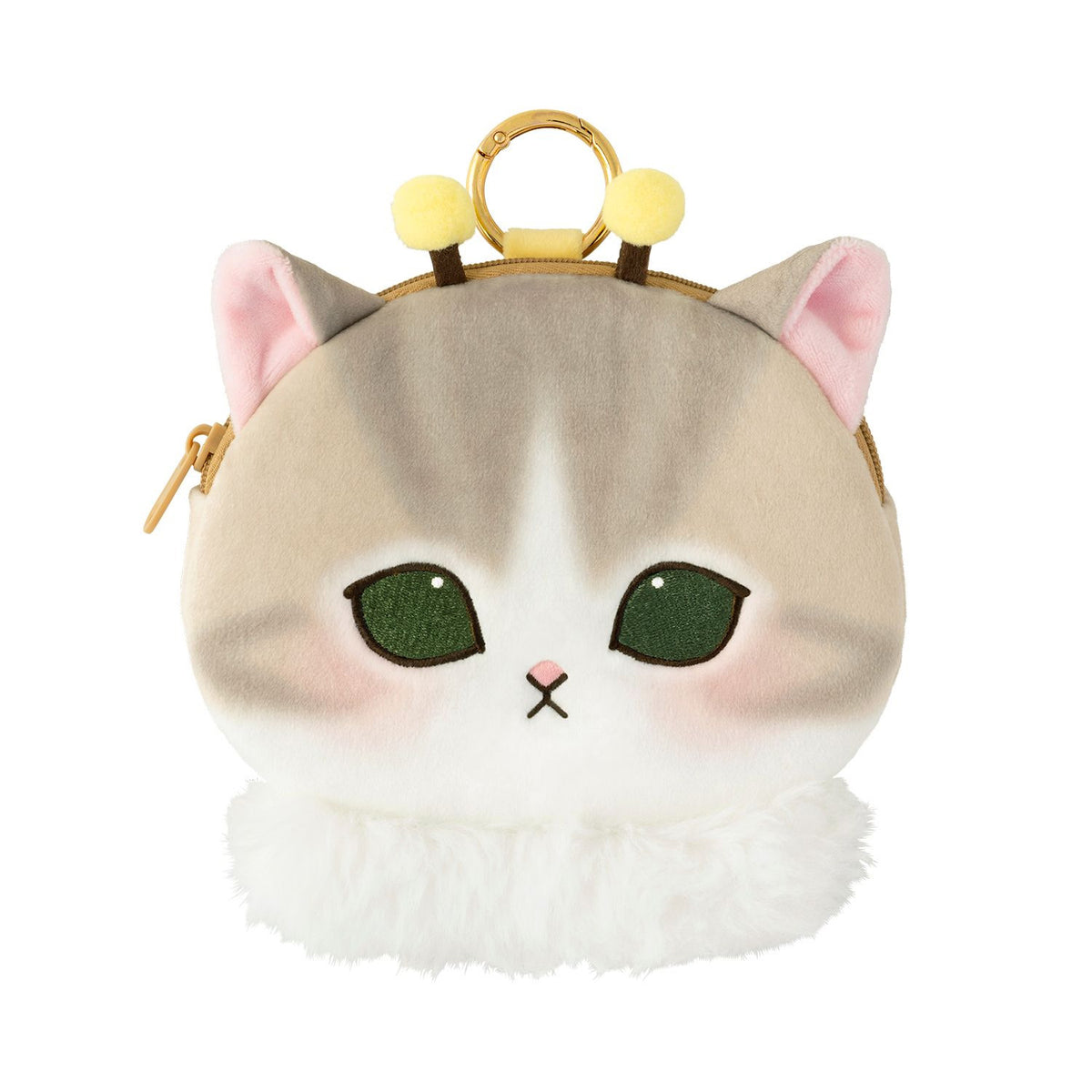PRE-ORDER | Mofusand | Full of Hachinyan Bee Lottery | Hachware Cat Small Plush Pouch | Ichiban Kuji