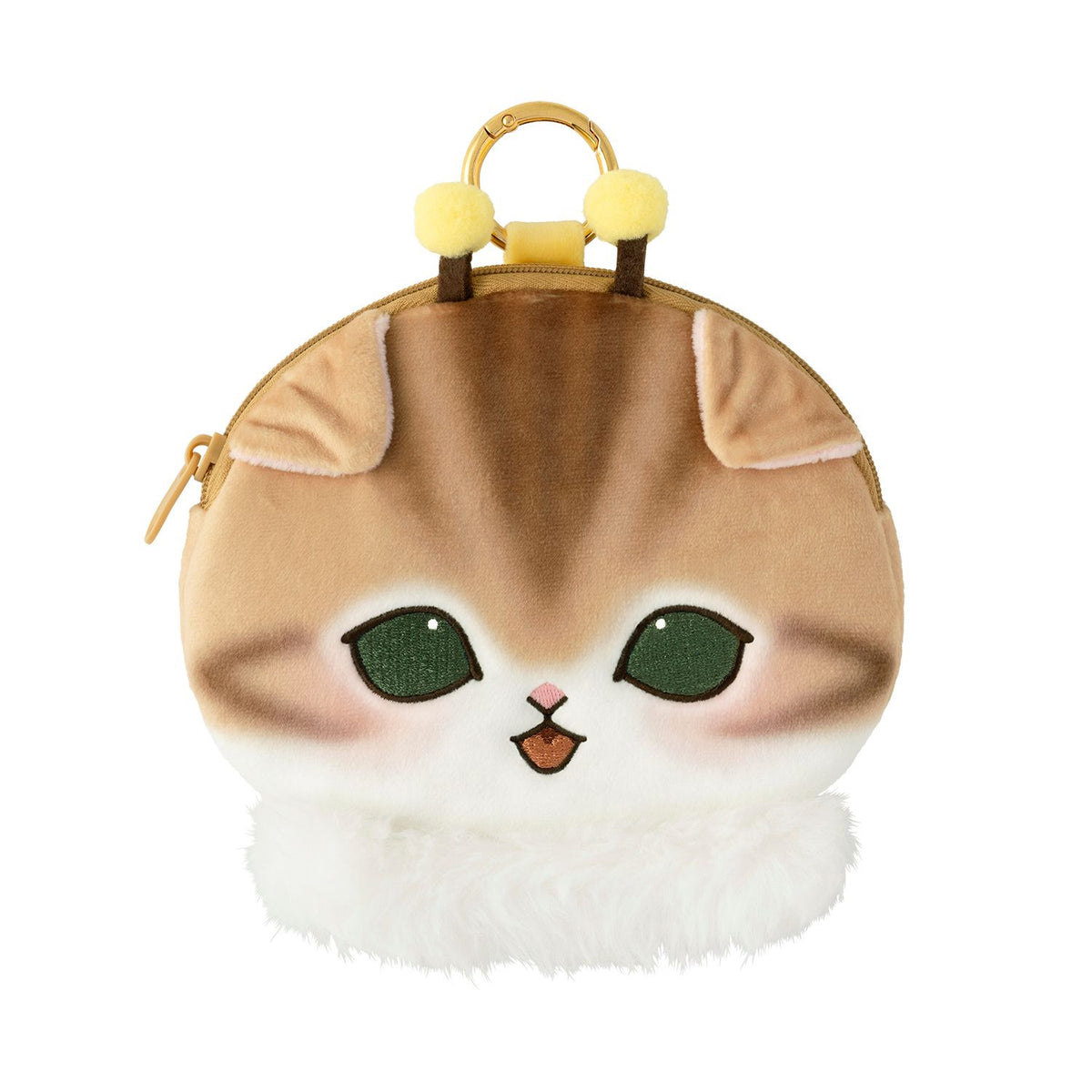 PRE-ORDER | Mofusand | Full of Hachinyan Bee Lottery | Scottish Cat Small Plush Pouch | Ichiban Kuji