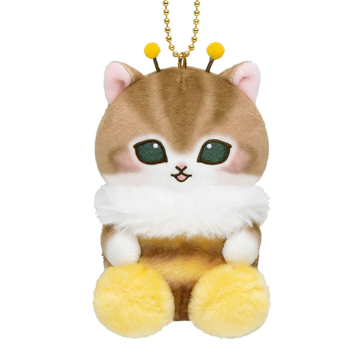 PRE-ORDER | Mofusand | Full of Hachinyan Bee Lottery | Scottish Cat (Smile) Sitting Mascot Small Plush | Ichiban Kuji
