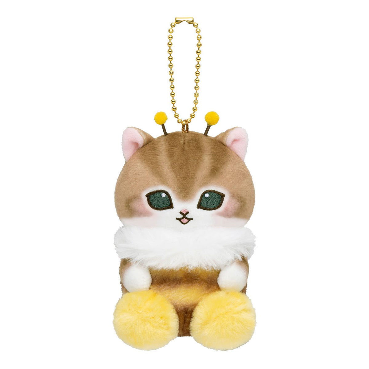 PRE-ORDER | Mofusand | Full of Hachinyan Bee Lottery | Scottish Cat (Smile) Sitting Mascot Small Plush | Ichiban Kuji