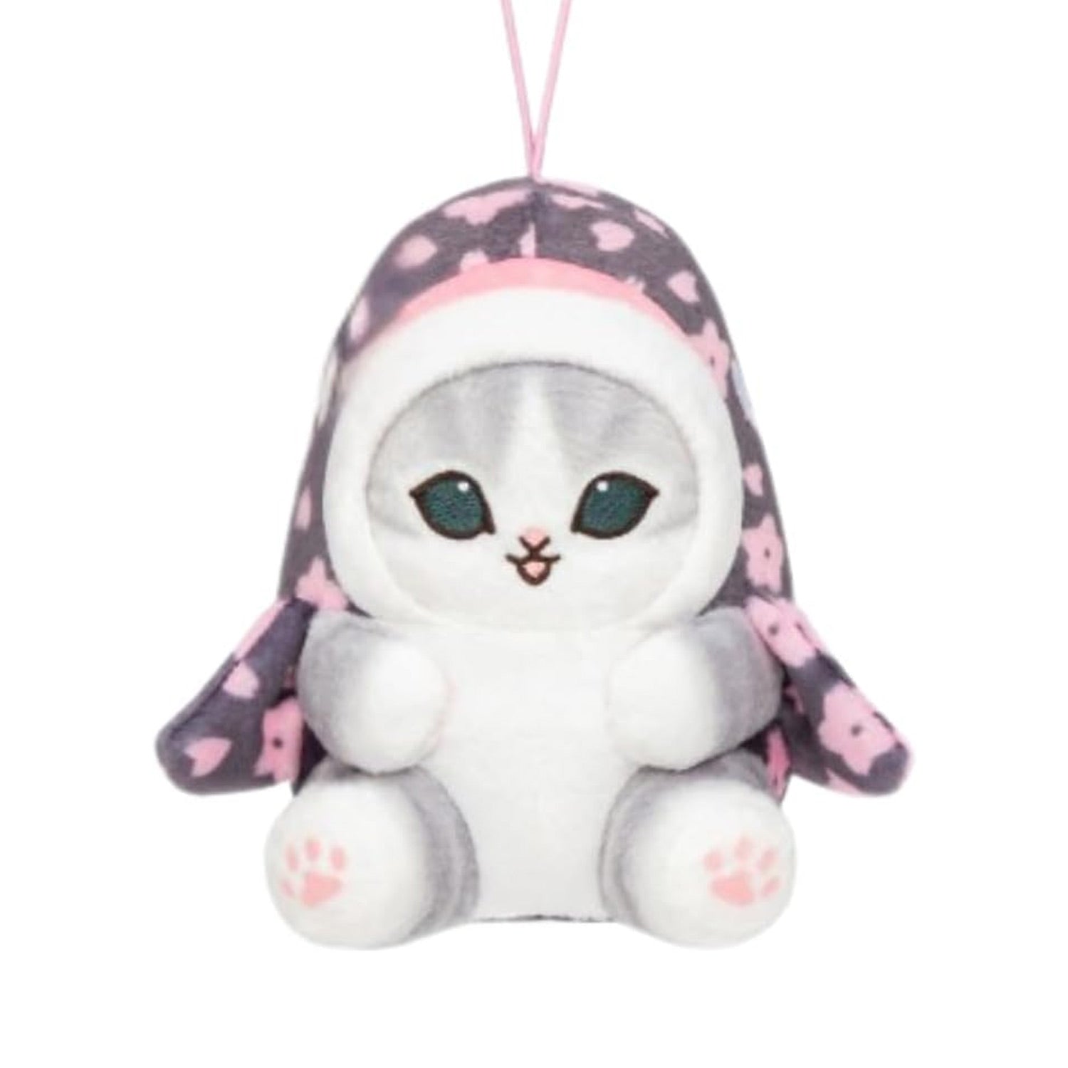 Mofusand | Sakura Cherry blossoms in Full Bloom | Shark Cat Black Mofusand | Sakura Cherry blossoms in Full Bloom | Shark Cat Black