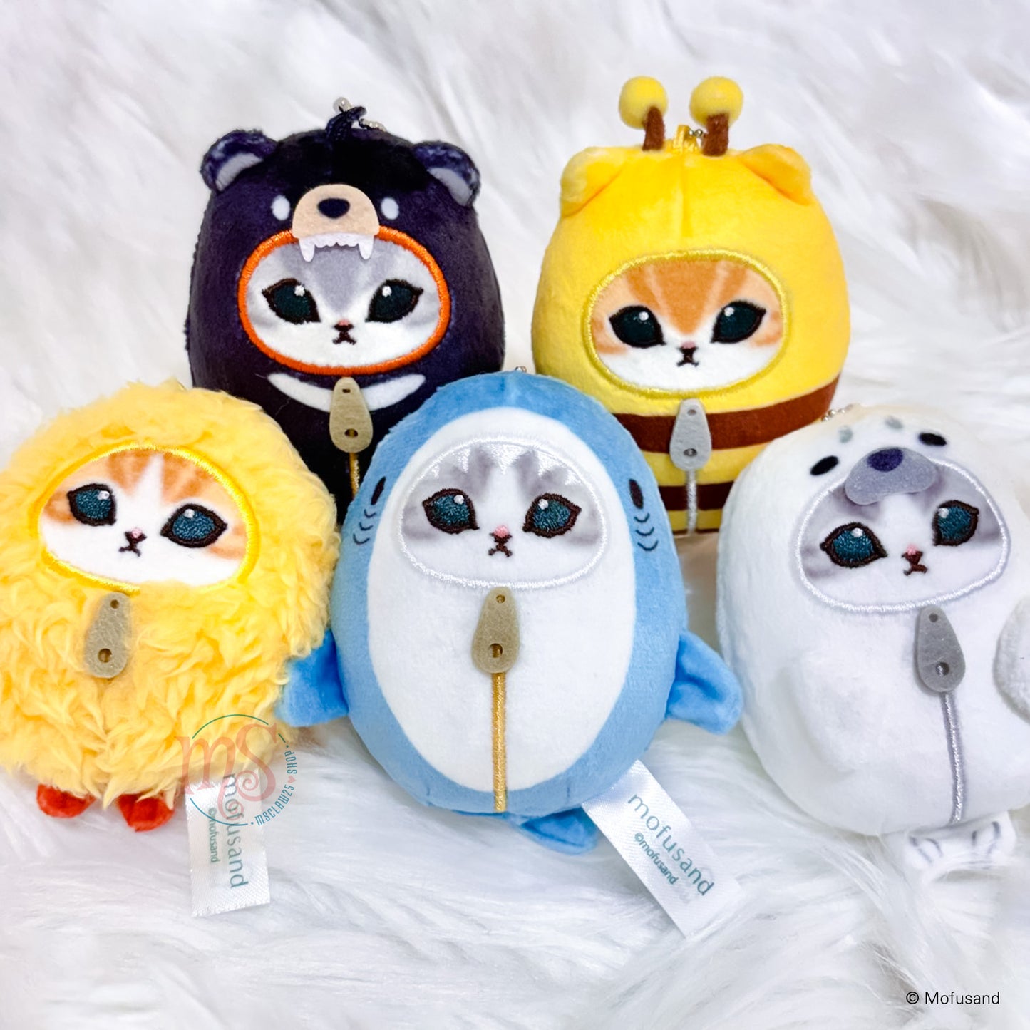 Mofusand | Sleeping Bag | Fried Shrimp Mascot Mini Plush