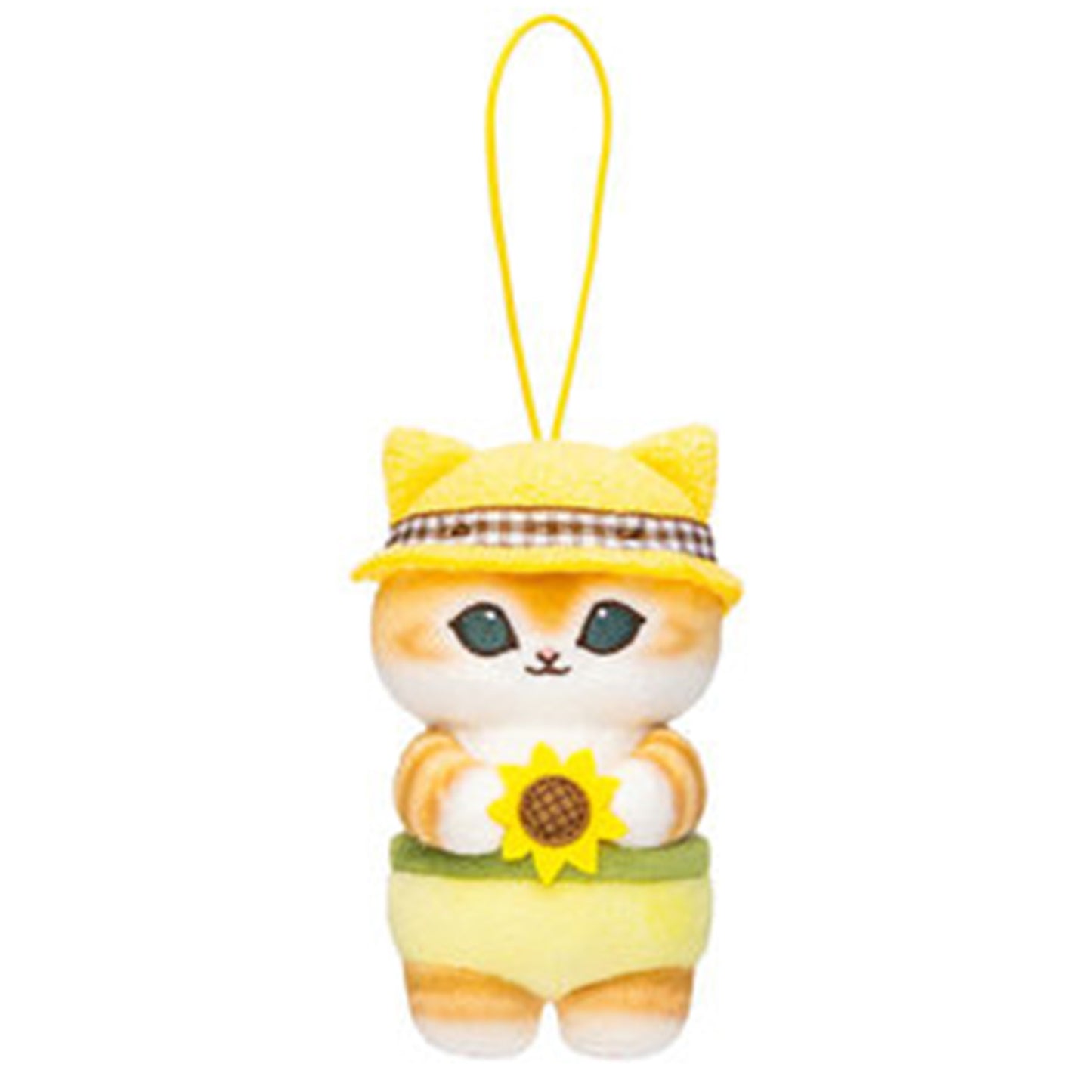 PRE-ORDER | Mofusand | Sunflower Series | Orange Cat (Yellow Hat) Mascot Mini Plush