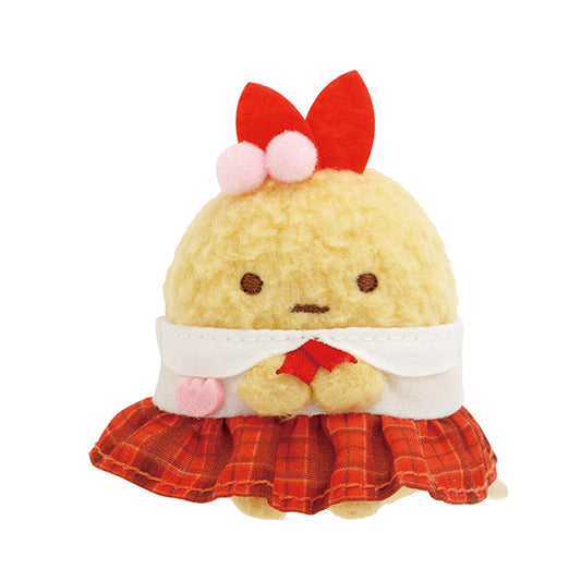 PRE-ORDER | Sumikko Gurashi | Nursery School | Ebifurai no Shippo (Uniform) Tenori Mini Plush