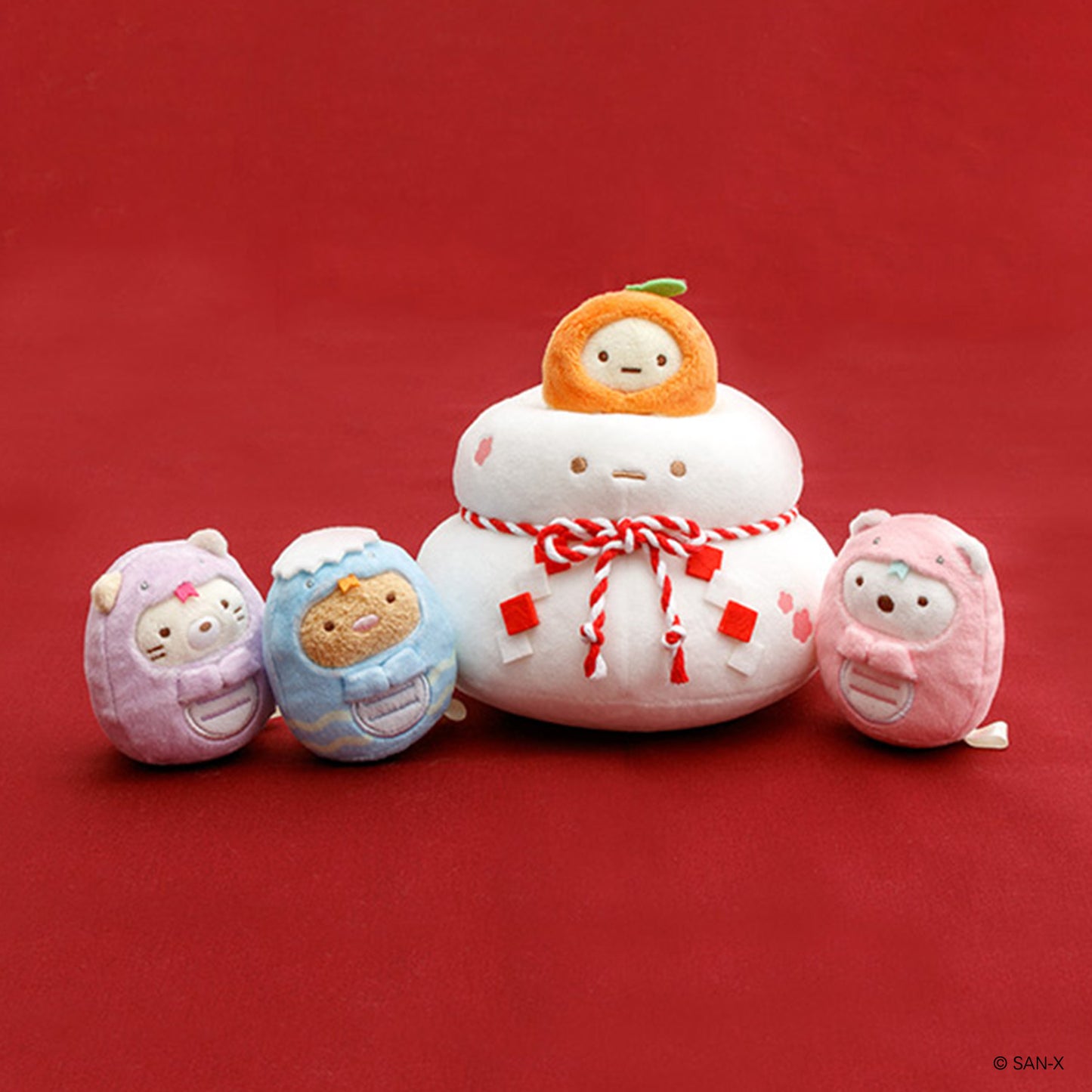 Sumikko Gurashi | Year of Snake 2025 | Neko Cat (Snake) Tenori Mini Plush | Online Shop Limited