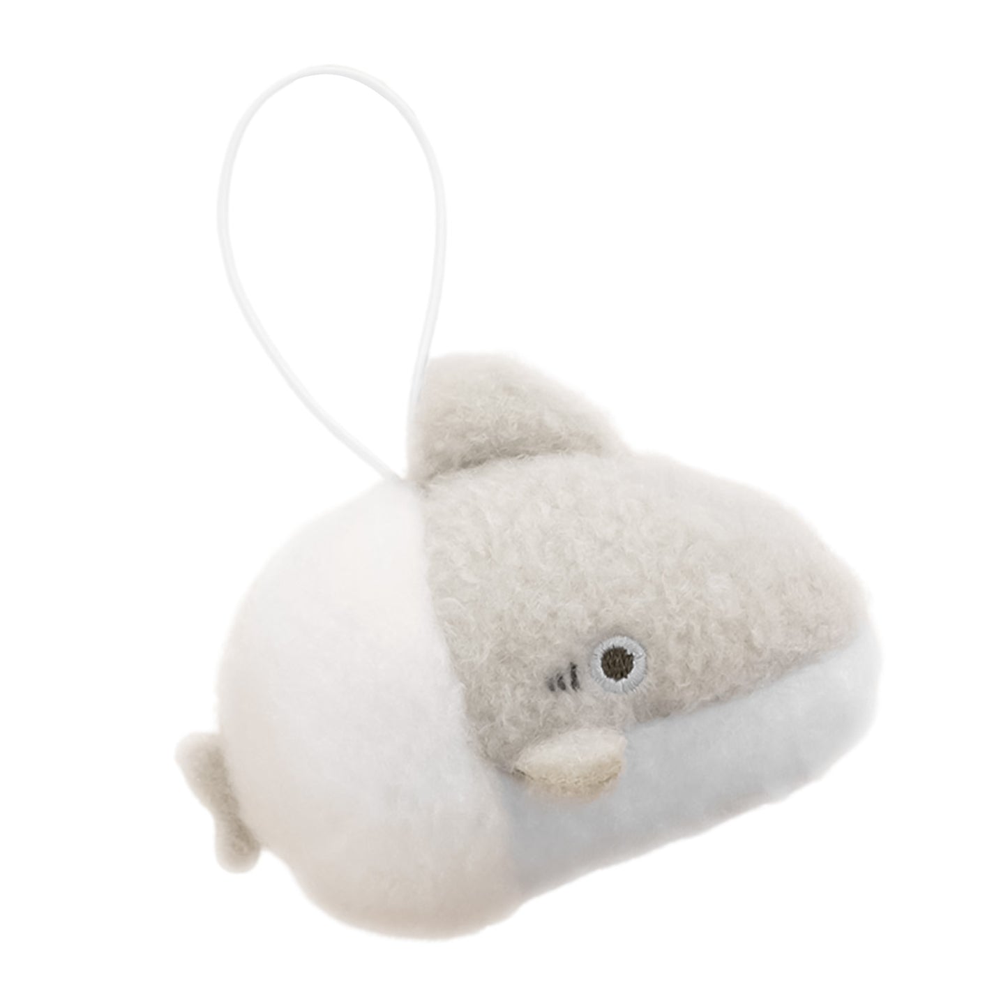 Odekake Kozame | Baby Shark Sheepwa | Kozame Soft Fuzzy Keychain Mini Beanie Plush