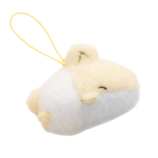 Odekake Kozame | Baby Shark Sheepwa | Usame-chan (Rabbit Shark) Sleeping Soft Fuzzy Keychain Mini Beanie Plush