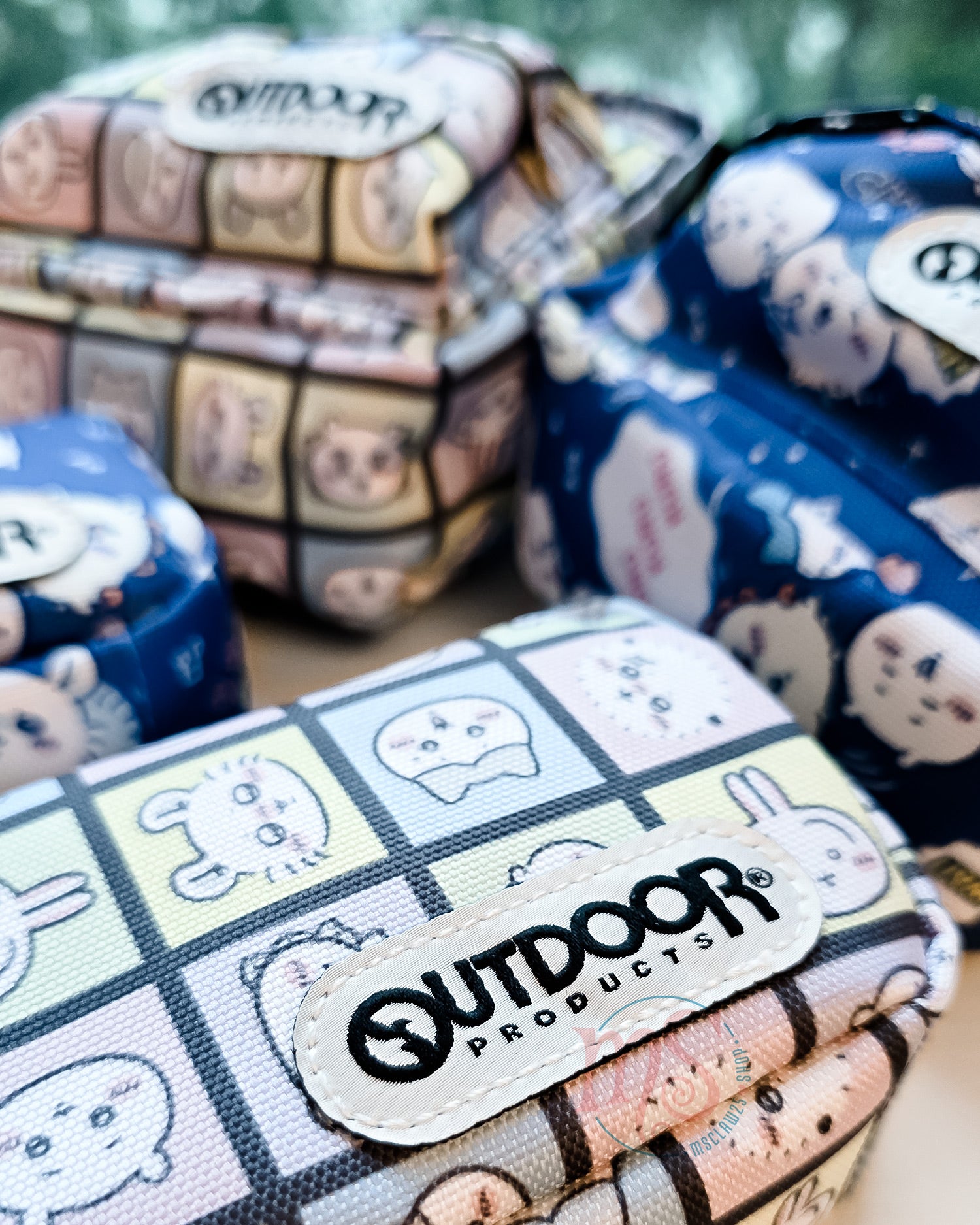 Chiikawa x Outdoor | Backpack Style (Everyone) Small Pouch with