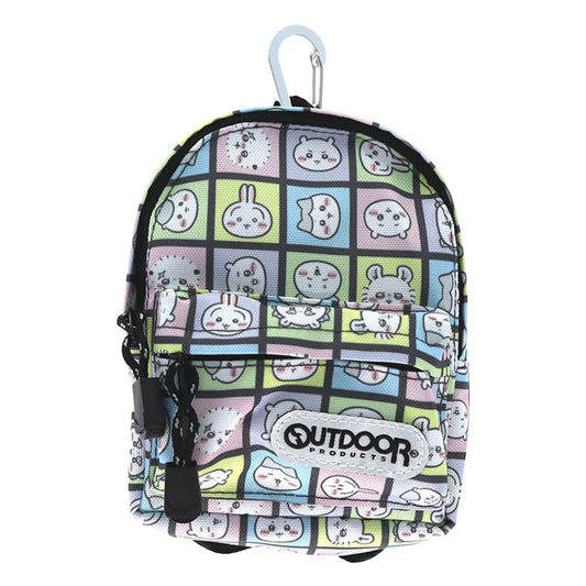 Chiikawa x Outdoor | Backpack Style (Everyone) Small Pouch with Carabiner