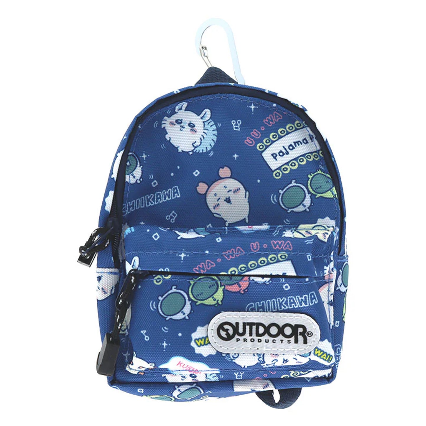Chiikawa x Outdoor | Backpack Style (Party) Small Pouch with Carabiner