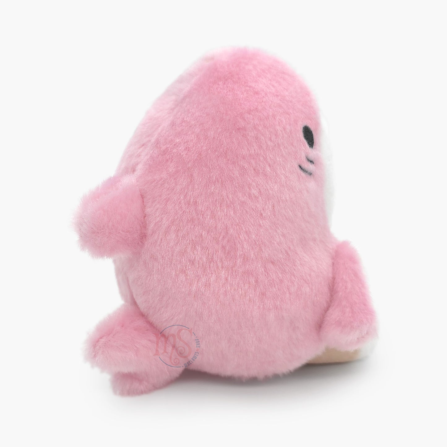 Mofusand | Pastell-Serie | Hai Pink Schlüsselanhänger Mini Plüsch