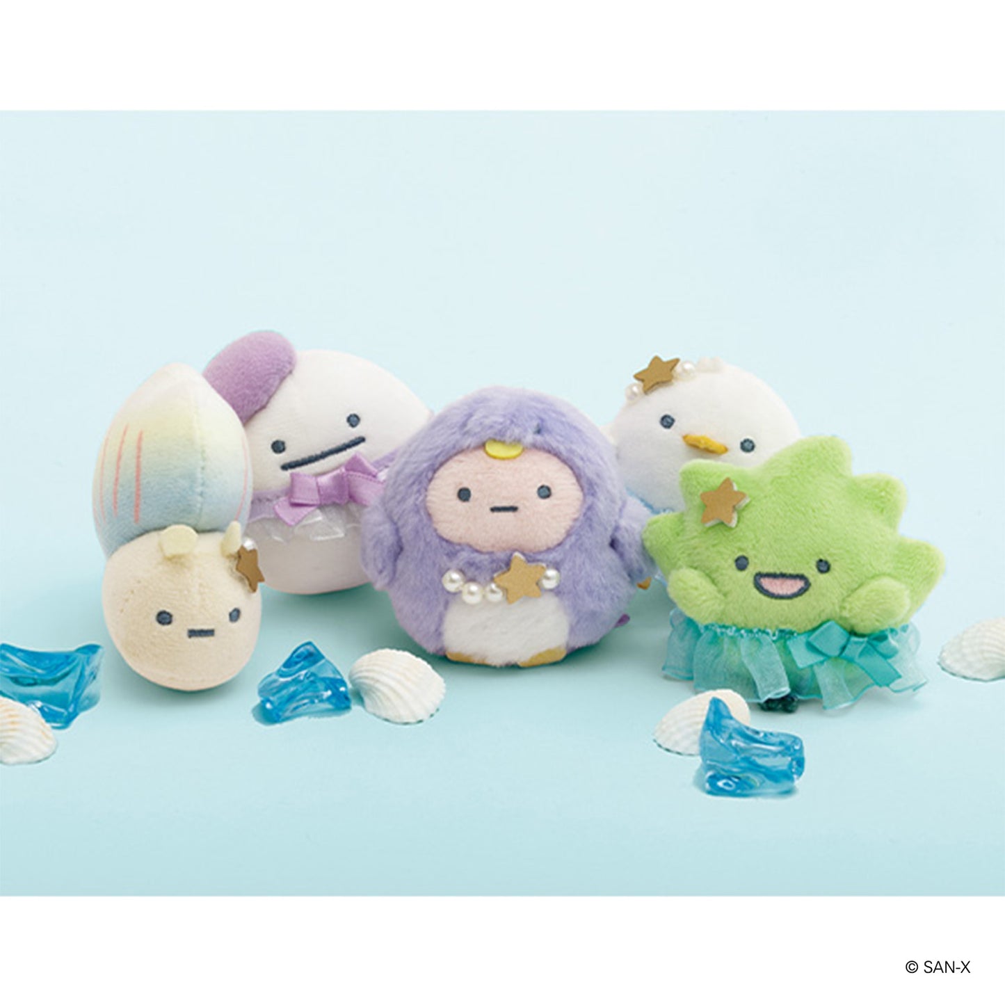 VORBESTELLUNG | Sumikko Gurashi | Pinguin-Lagune | Tapioka (Pinguin) Tenori Mini Plüsch