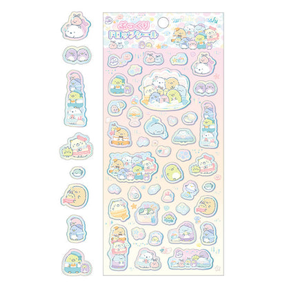 VORBESTELLUNG | Sumikko Gurashi | Pinguin-Lagune | Folienprägung Stil A (Pink) Sticker