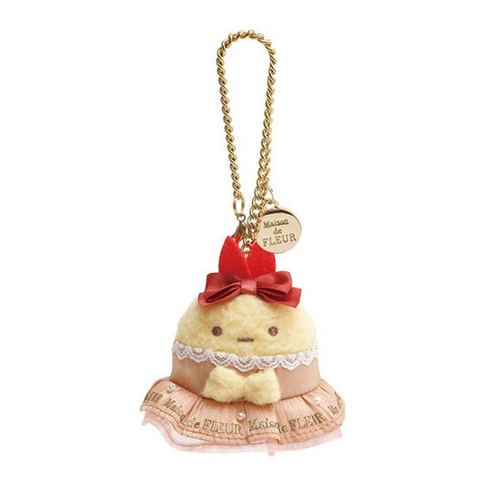 Sumikko Gurashi | Maison de Fleur 1 | Ebifurai no Shippo Keychain Tenori Mini Plush | Limited Edition