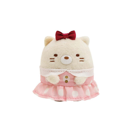 Sumikko Gurashi | I Want to Travel | Neko Cat (Lady Pudding) Tenori Mini Plush | Shop Limited