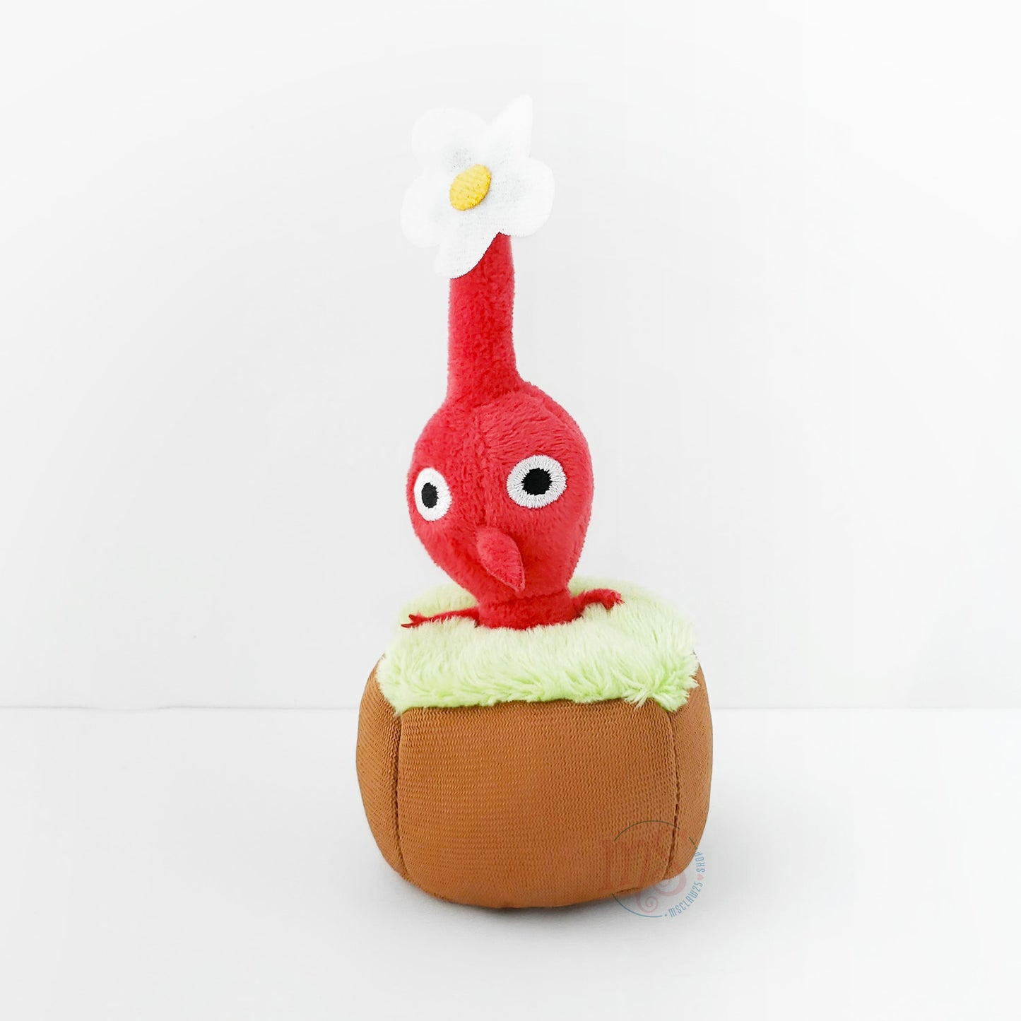 Pikmin | Ausziehserie | Roter Pikmin-Schlüsselanhänger, kleines Plüsch