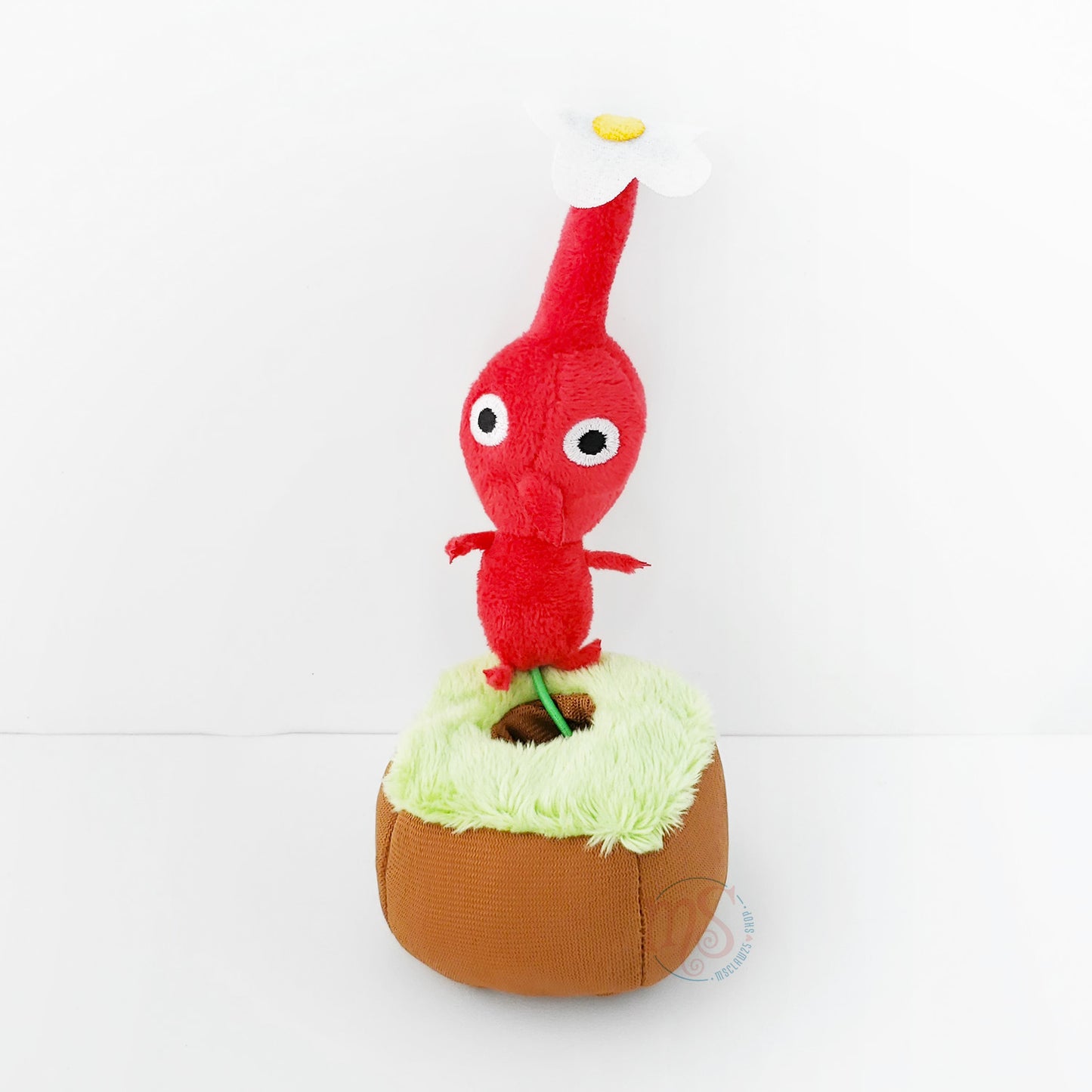 Pikmin | Ausziehserie | Roter Pikmin-Schlüsselanhänger, kleines Plüsch