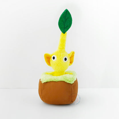 Pikmin | Ausziehserie | Gelber Pikmin-Schlüsselanhänger, kleines Plüsch