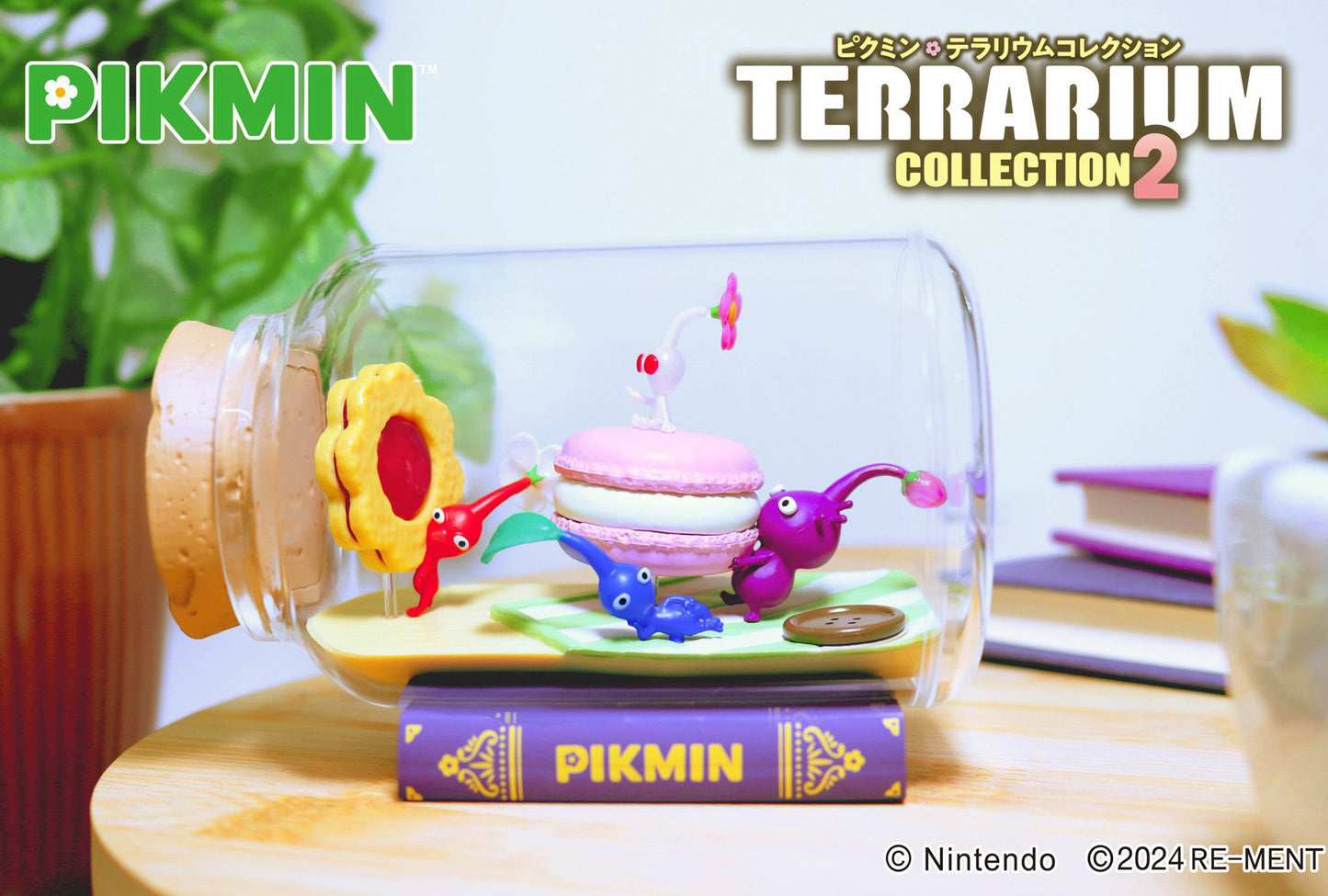 Pikmin | Re-ment | Terrarium 2 Kollektion | Häusersuche Landschaftsfigur