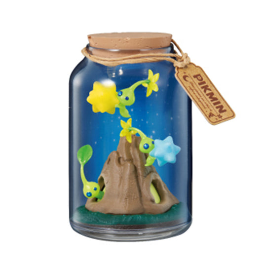 Pikmin | Re-ment | Terrarium 2 Kollektion | Nachtexpedition (Leuchtet im Dunkeln) Szenenfigur