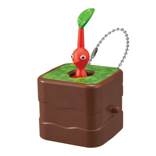 Pikmin | ∞ Pull-out Lite DX | Red Pikmin Keychain Figure