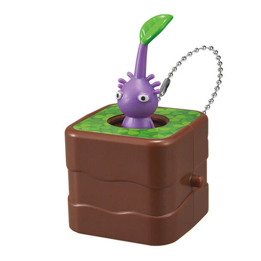 Pikmin | ∞ Pull-out Lite DX | Purple Pikmin Keychain Figure