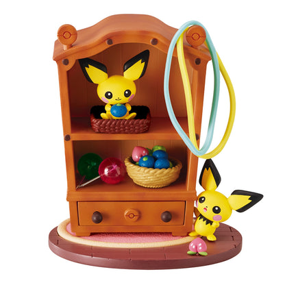 Pokémon | Re-ment | DesQ Relaxing Home! | Figurine décorative Pichu