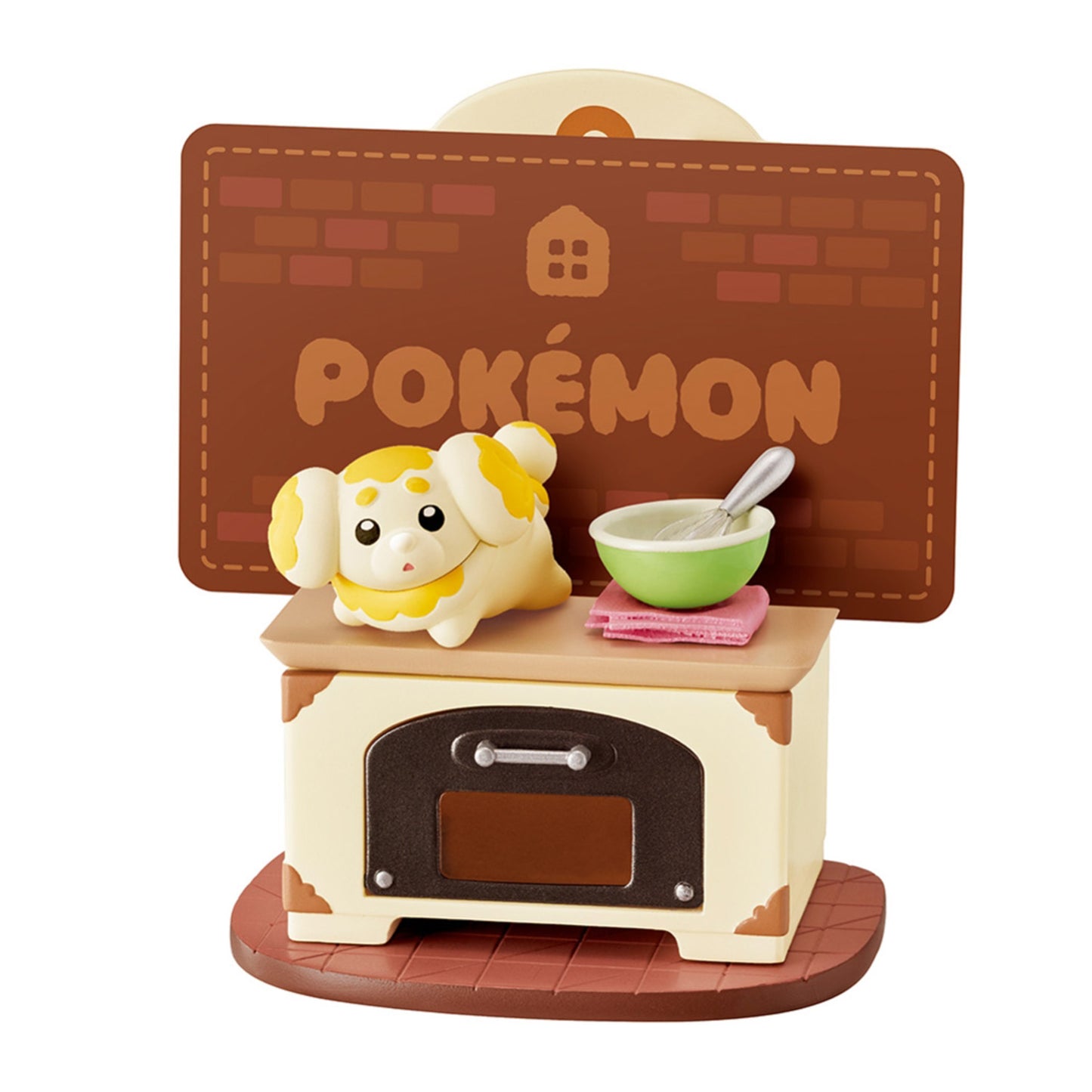 Pokémon | Re-ment | DesQ Relaxing Home! | Fidough Scenery Figure