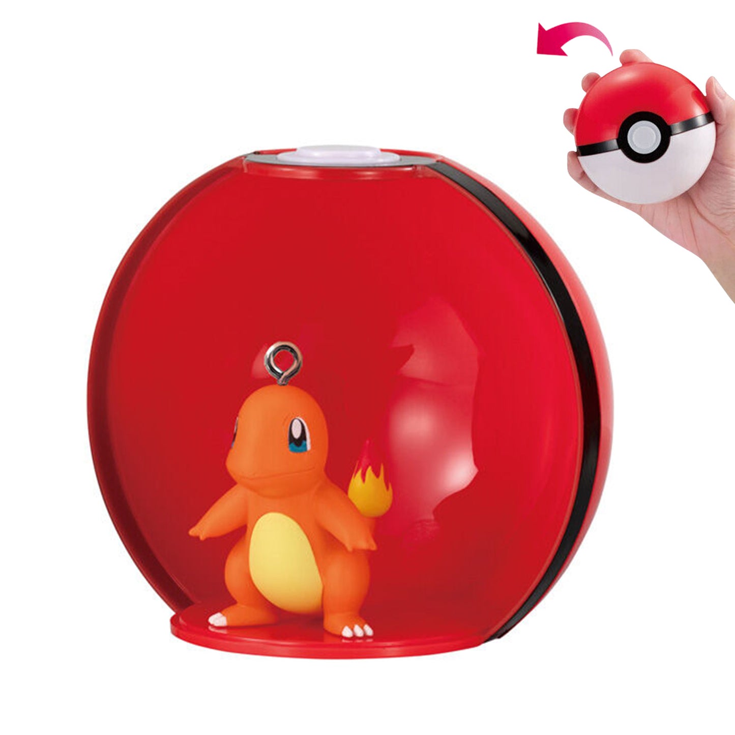 Pokémon | Pokeball Gashatto 6 | Charmander Keychain Display Figure