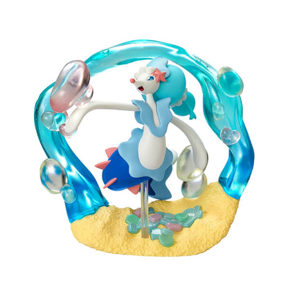 Pokémon | Re-ment | Circular Diorama Collection 2: A Sparkling Moment | Primarina Scenery Figure