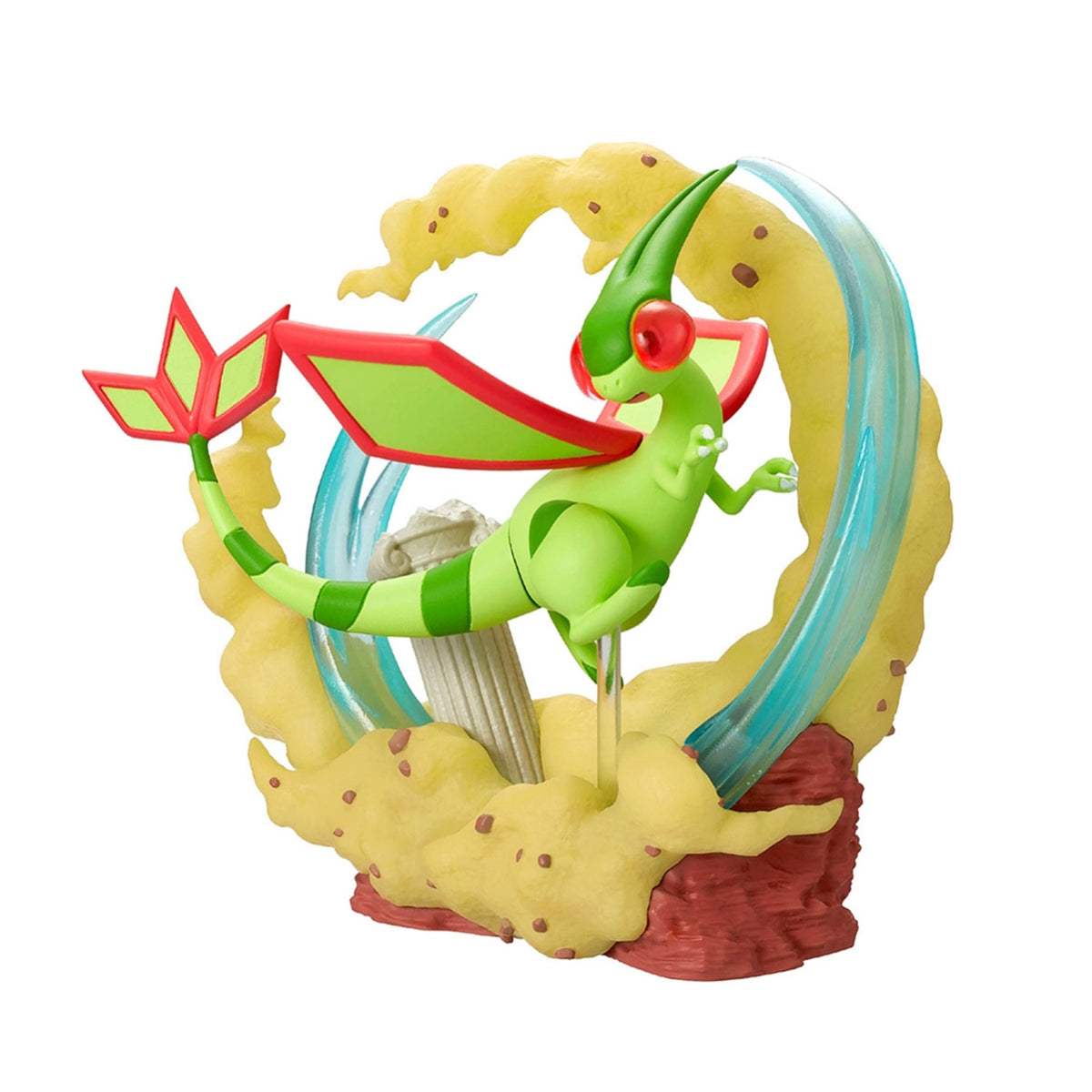 Pokémon | Re-ment | Circular Diorama Collection 2: A Sparkling Moment | Flygon Scenery Figure