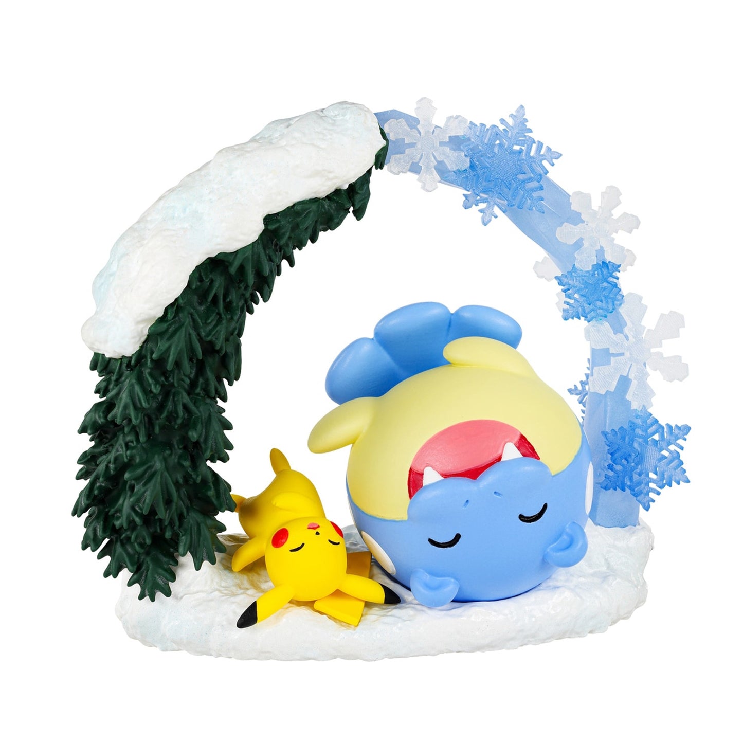 Pokémon | Re-ment | Circular Diorama 1 | Pikachu & Spheal Scenery Figure